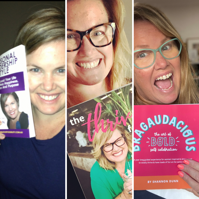 Author Shannon Dunn | The Thrive Factor | Bragaudacious | Business coach for women Perth | Australia | Business psychology