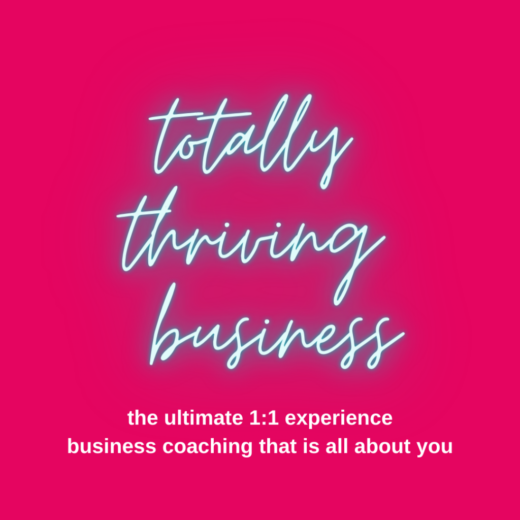 Totally Thriving Business 1:1 coaching with Shannon Dunn | Perth Australia | Coaching for women