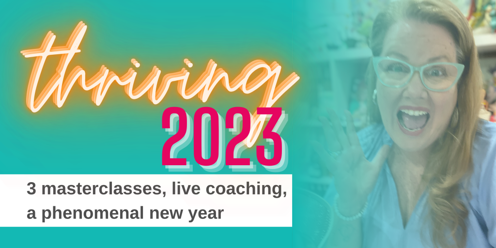 Thriving 2023 Business Success Program with Shannon Dunn | Business and leadership coach | The thrive factor | archetypes for business | womens leadership archetypes