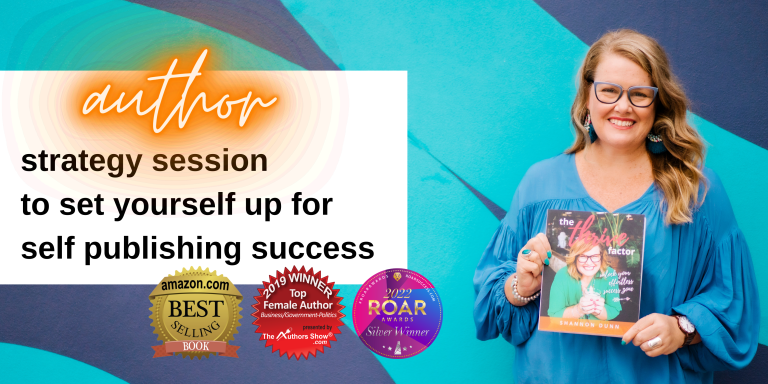 Self Published Author Strategy Session with Shannon Dunn Perth Business Coach | Australia
