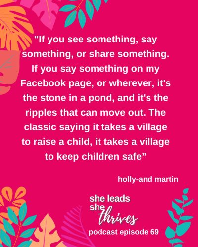 Holly Ann Martin_She Leads She Thrives Podcast Episode 69 Instagram Post - Holly Ann Martin_She Leads She Thrives Podcast Ep 69 Quote